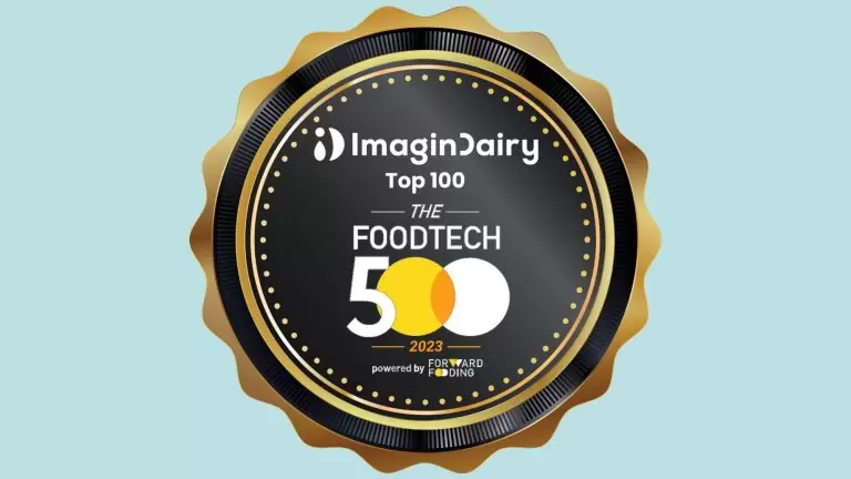 Imagindairy is a top 100 company on the FoodTech 500 list!